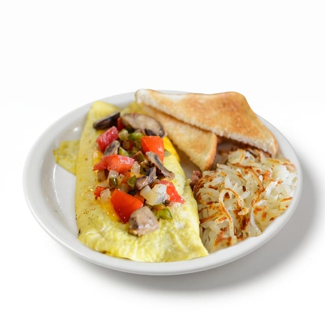 Farmers Market Omelet.