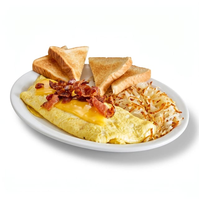 Bacon Makes It Better Omelet.