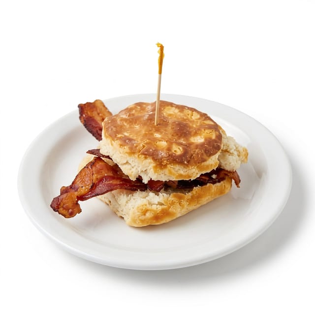Bacon Biscuit.