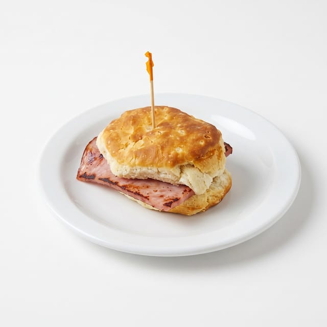 Ham Biscuit.