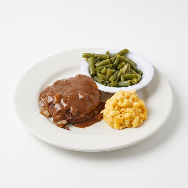 Hamburger Steak.